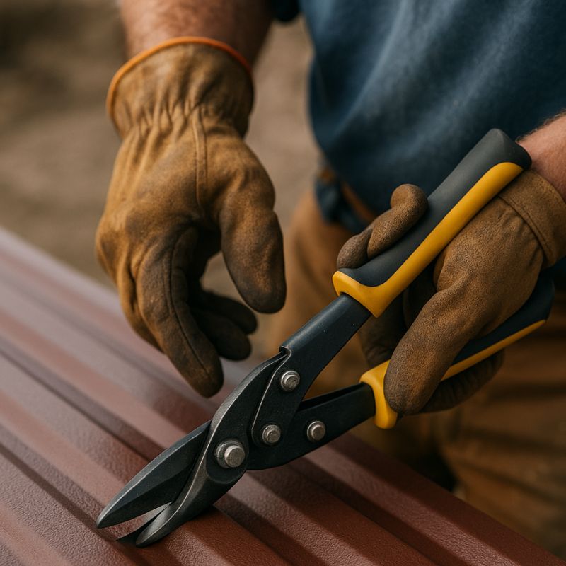 Nożyce ręczne do blachy – ergonomiczne i wytrzymałe